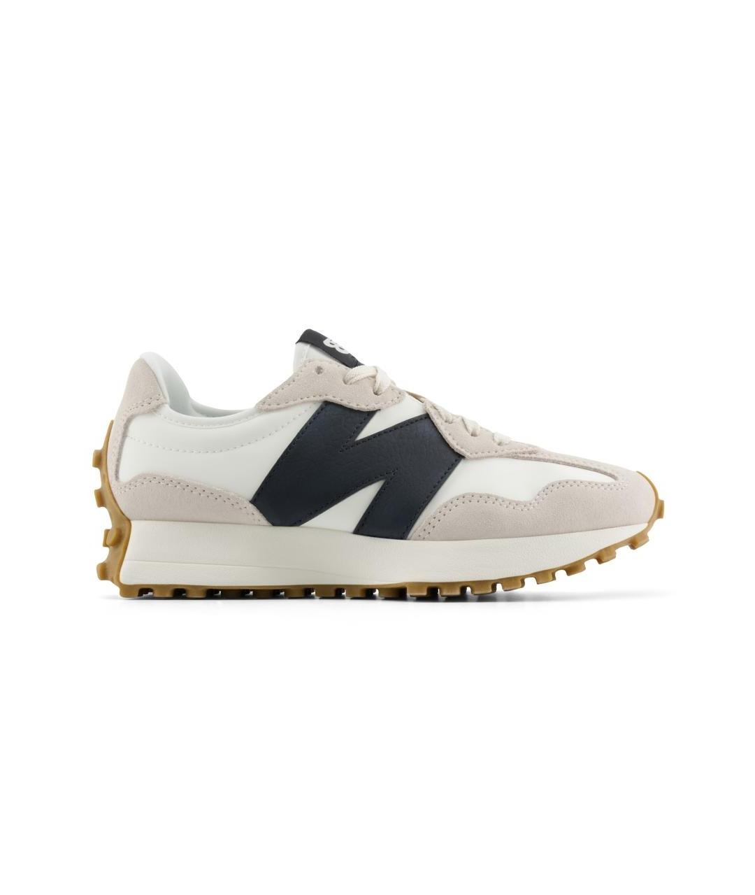 NEW BALANCE Бежевые кожаные кроссовки, фото 1
