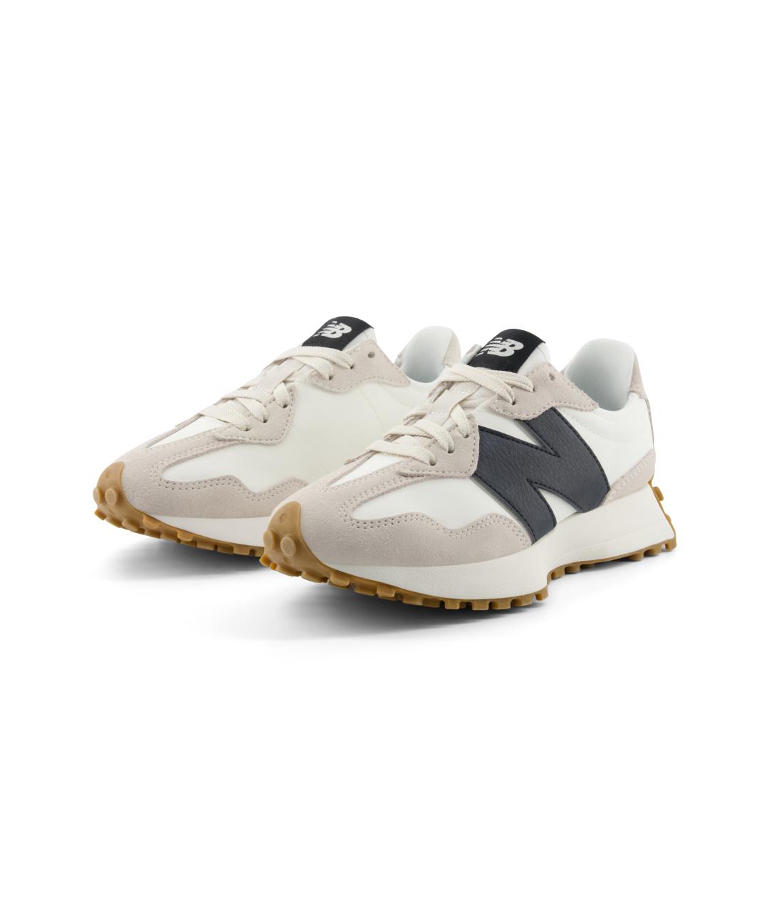 NEW BALANCE Бежевые кожаные кроссовки, фото 3