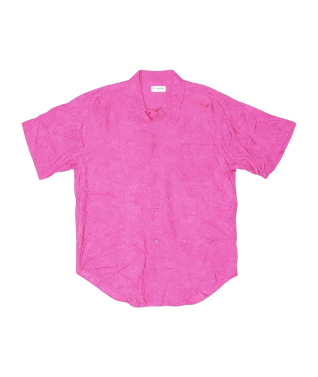BALENCIAGA Розовая рубашка, фото 1