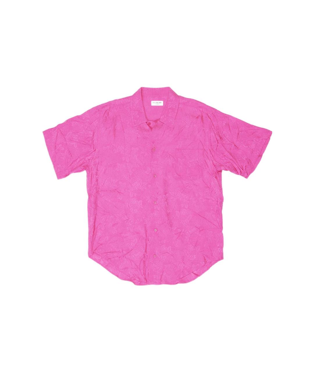 BALENCIAGA Розовая рубашка, фото 1