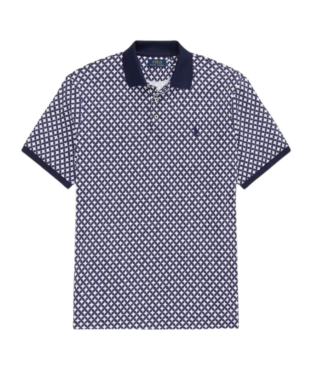 POLO RALPH LAUREN Синее поло с коротким рукавом, фото 1