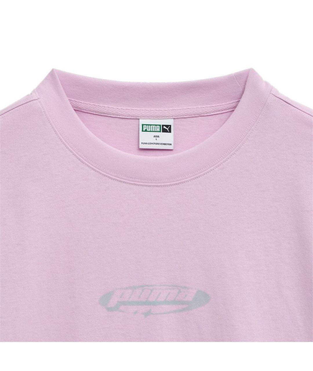 PUMA Розовая футболка, фото 3