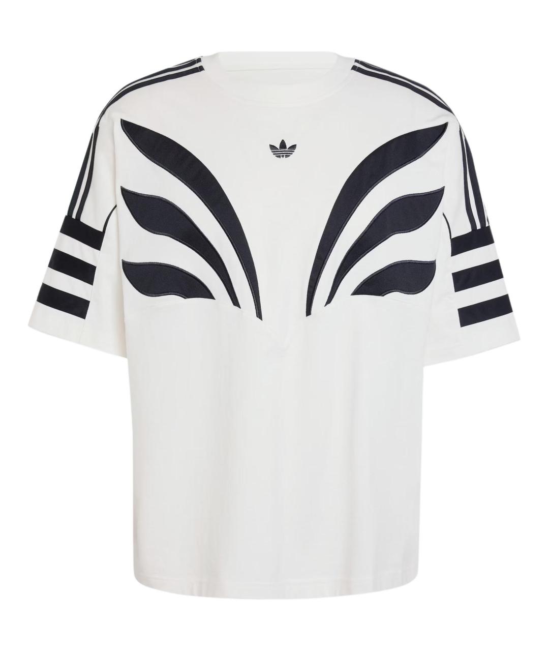 ADIDAS Белая футболка, фото 1