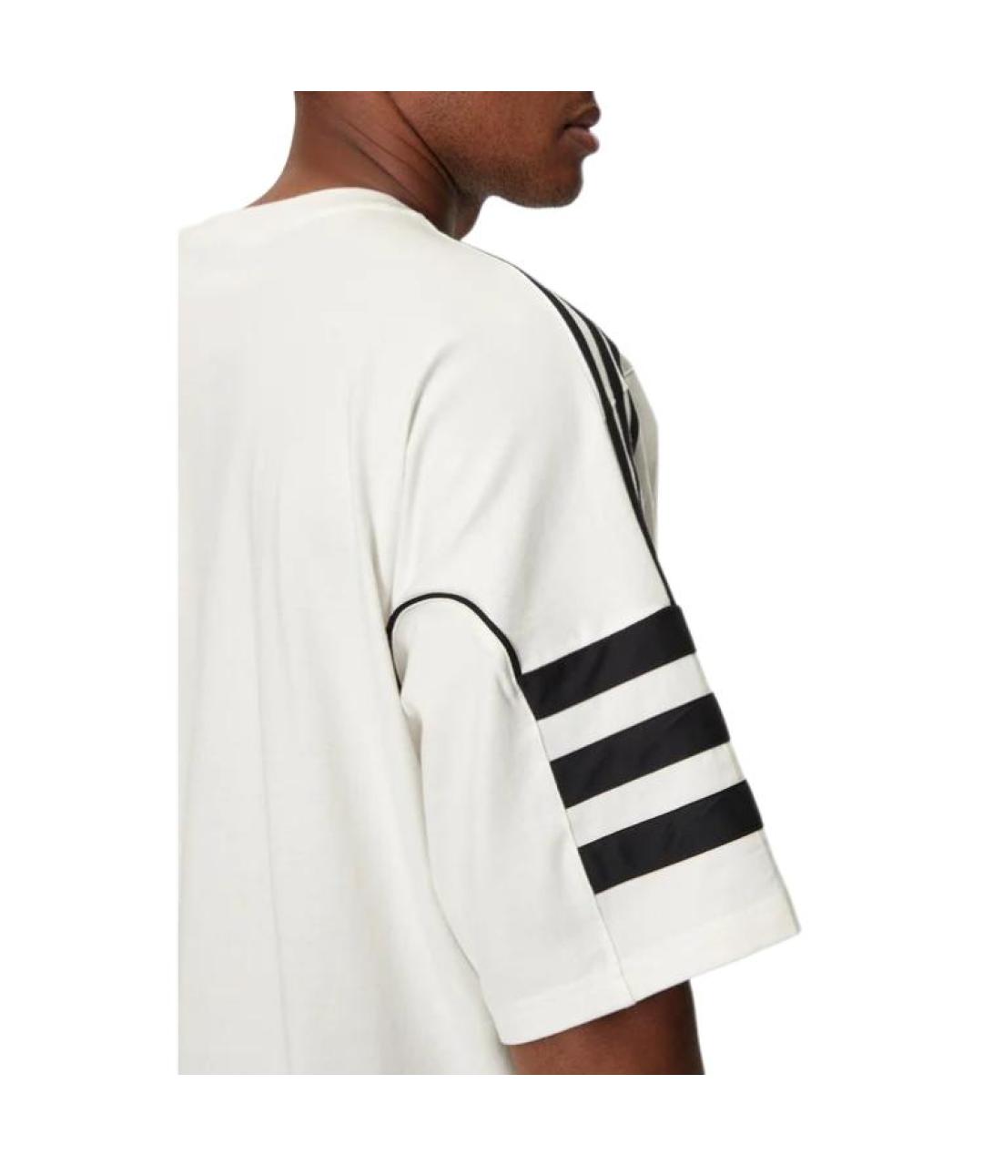 ADIDAS Белая футболка, фото 5