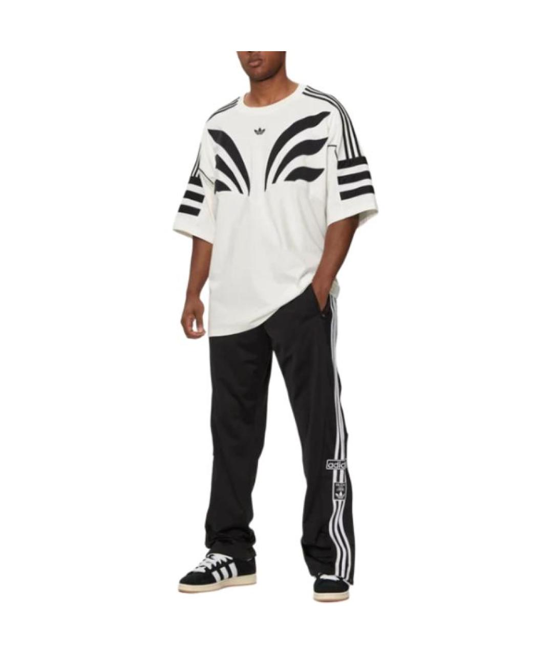 ADIDAS Белая футболка, фото 4