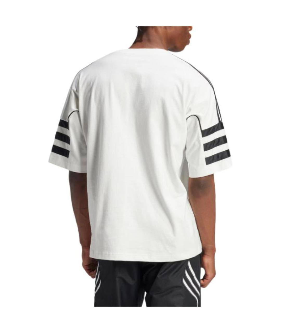 ADIDAS Белая футболка, фото 2