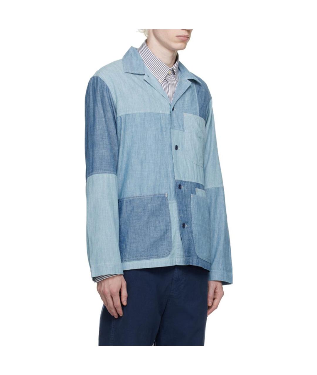 POLO RALPH LAUREN Синяя классическая рубашка, фото 3