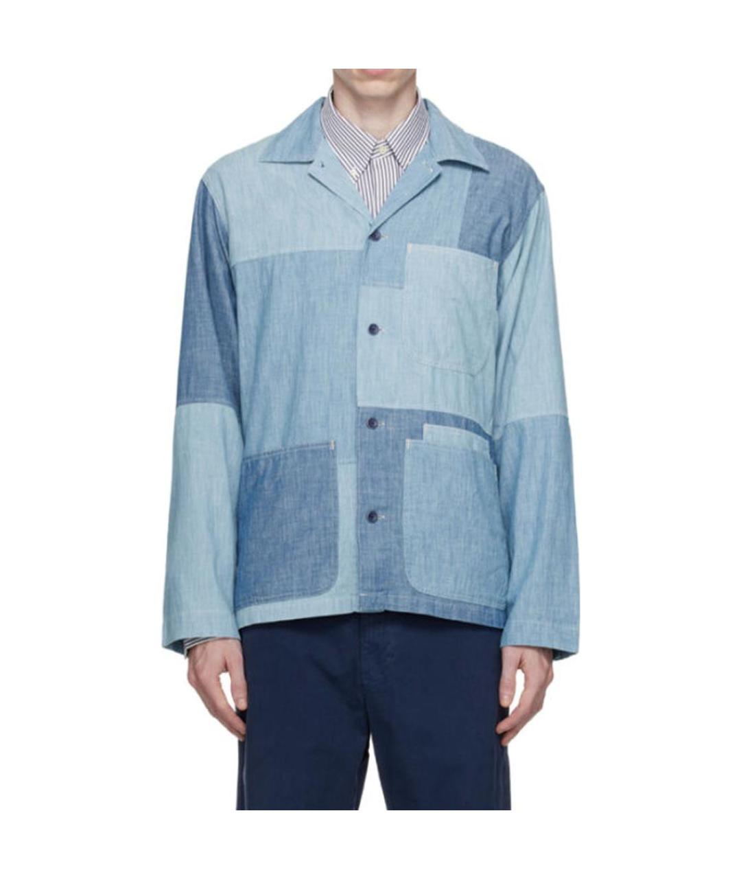 POLO RALPH LAUREN Синяя классическая рубашка, фото 2