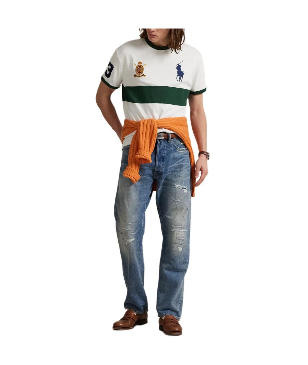 POLO RALPH LAUREN Белая футболка, фото 2