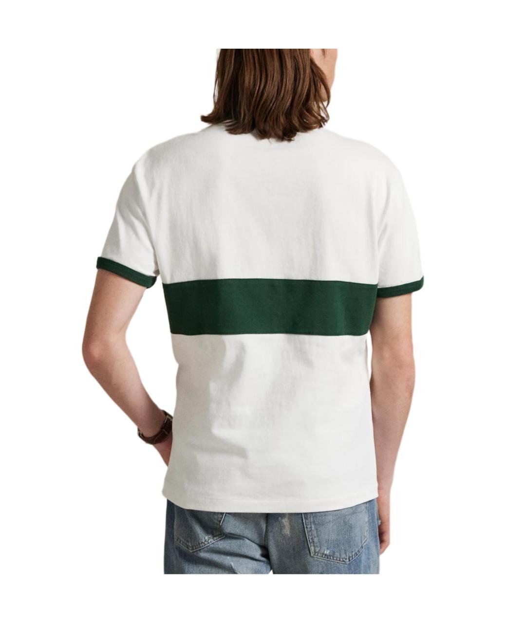 POLO RALPH LAUREN Белая футболка, фото 5