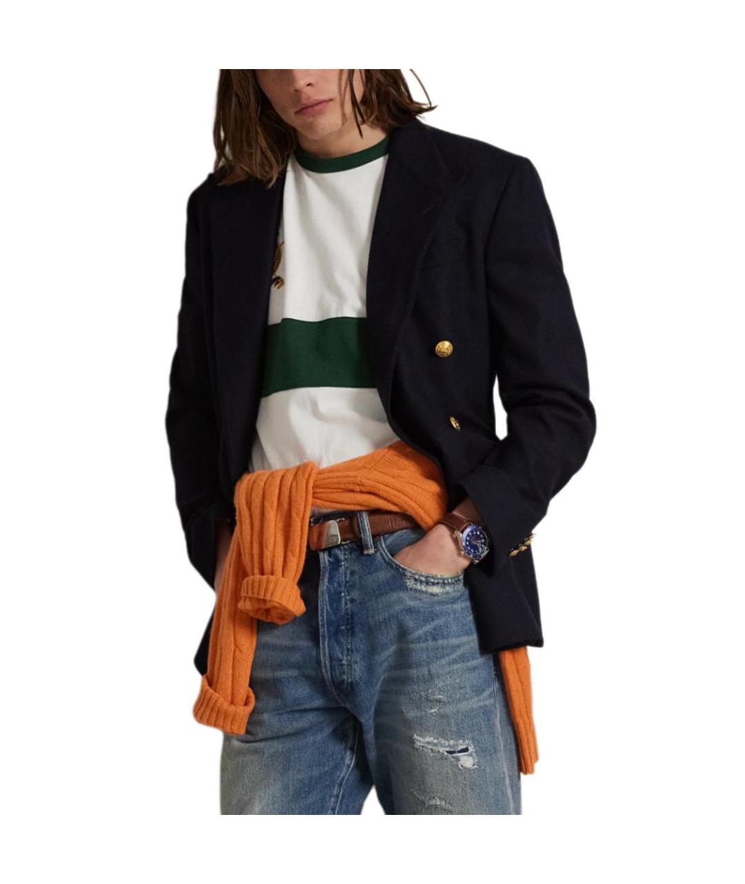 POLO RALPH LAUREN Белая футболка, фото 4