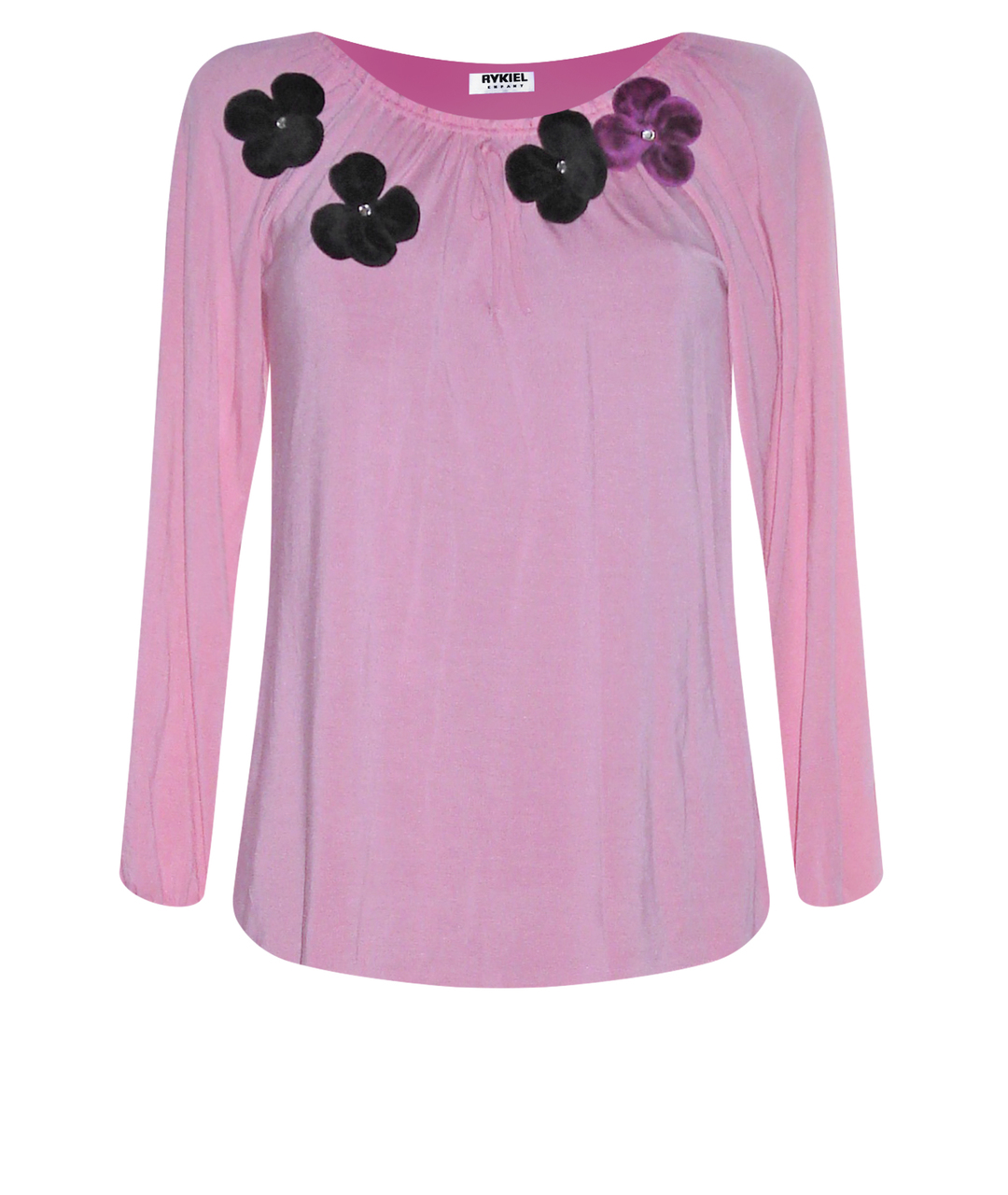 SONIA RYKIEL Розовая вискозная рубашка, фото 1