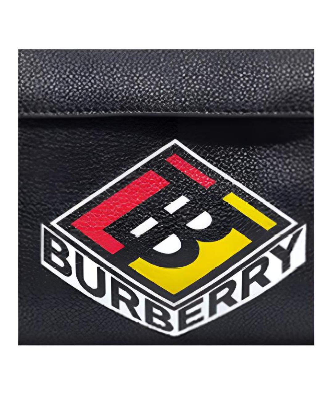 BURBERRY Черная поясная сумка, фото 4