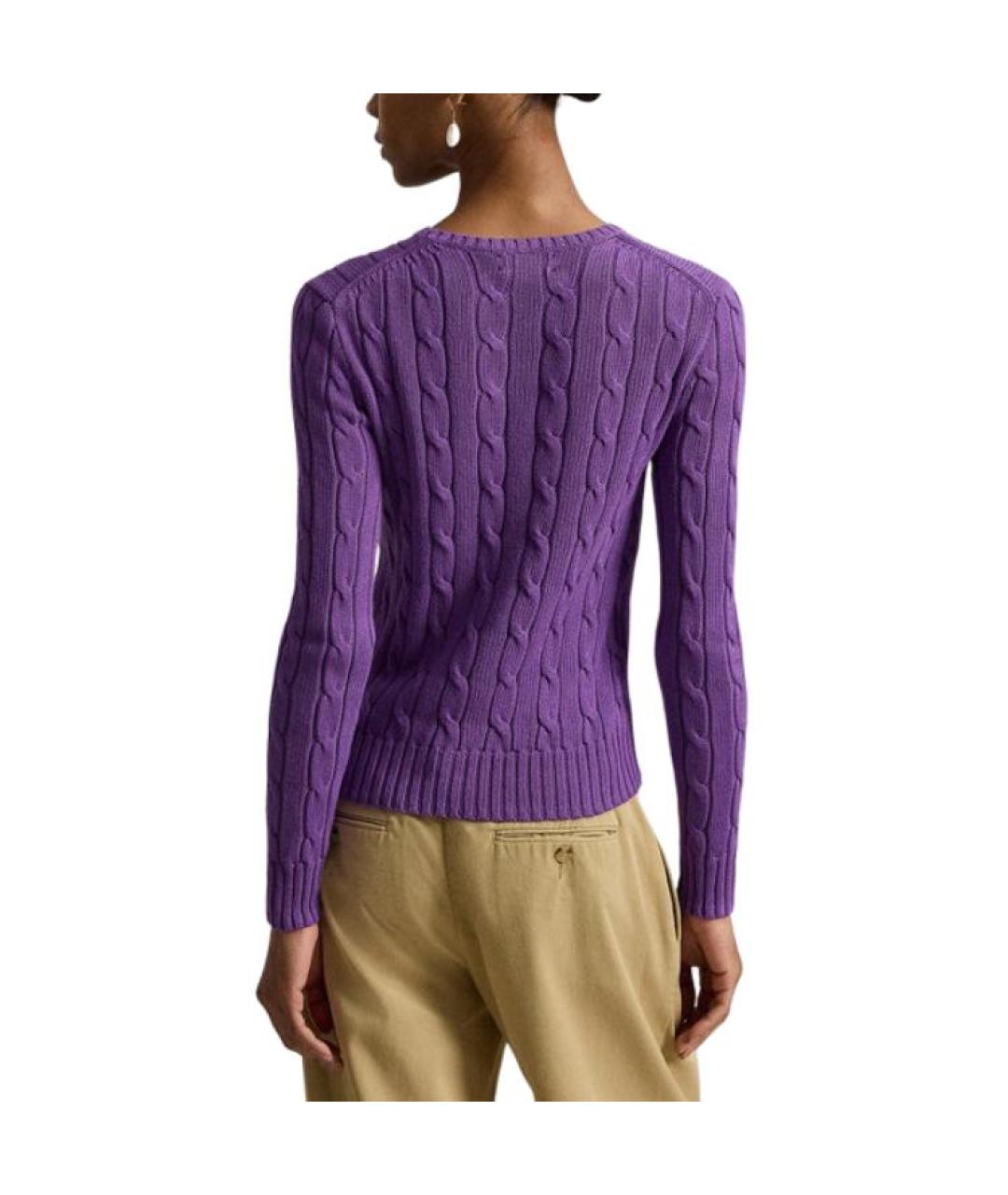 POLO RALPH LAUREN Фиолетовый джемпер / свитер, фото 4