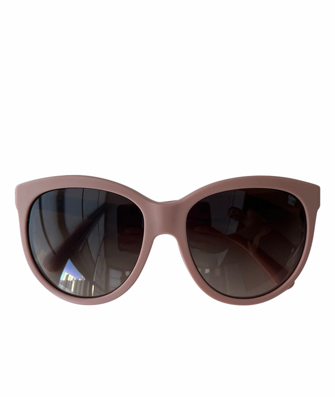 DOLCE&GABBANA Розовые пластиковые солнцезащитные очки, фото 1