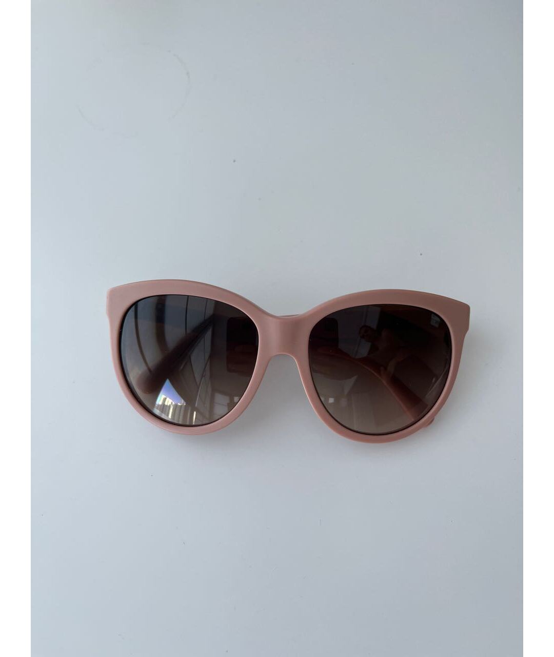 DOLCE&GABBANA Розовые пластиковые солнцезащитные очки, фото 5