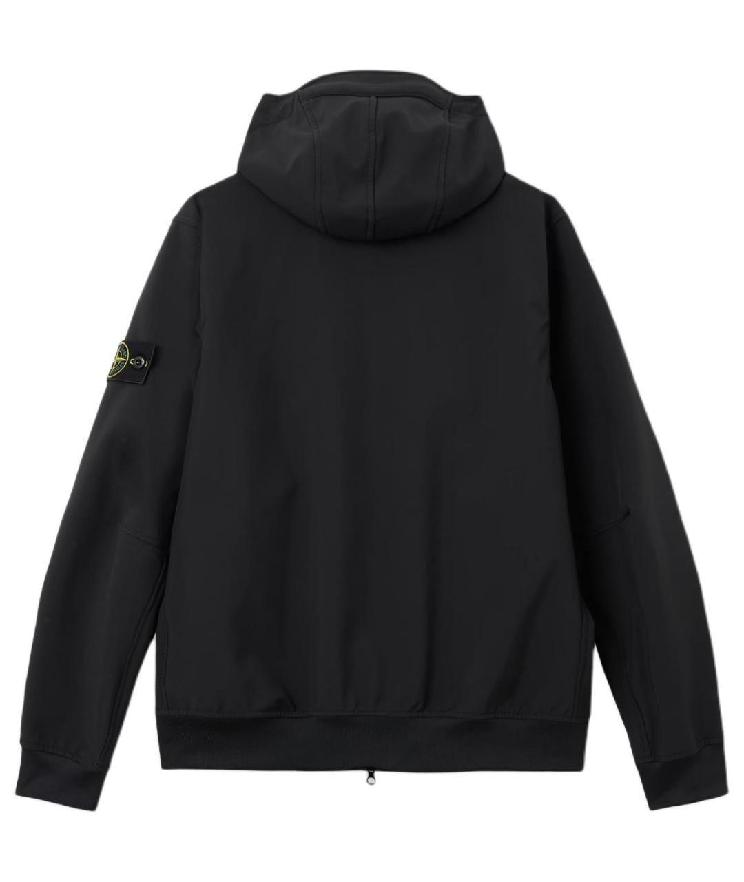 STONE ISLAND Черная куртка, фото 2