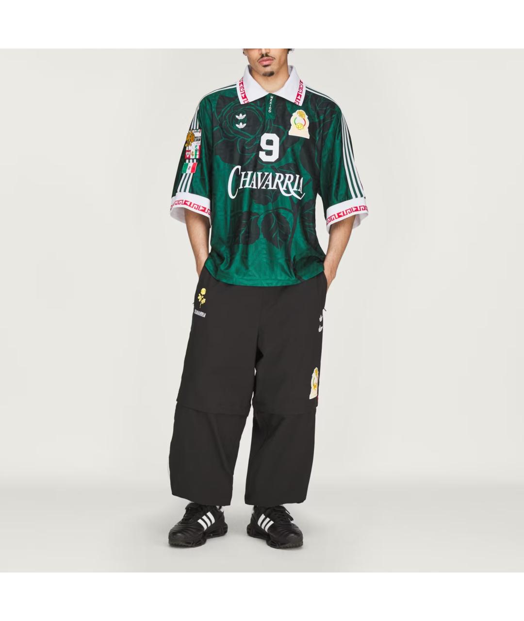 ADIDAS Зеленая рубашка, фото 4