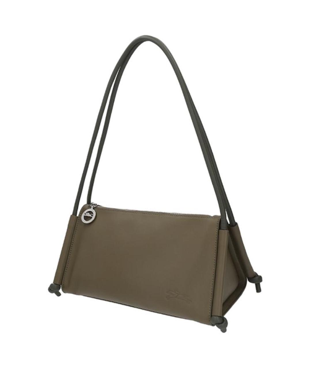 LONGCHAMP Хаки сумка через плечо, фото 2