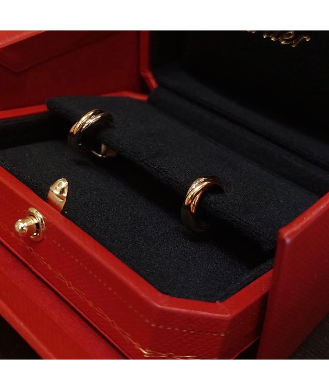CARTIER Золотые серьги из желтого золота, фото 4