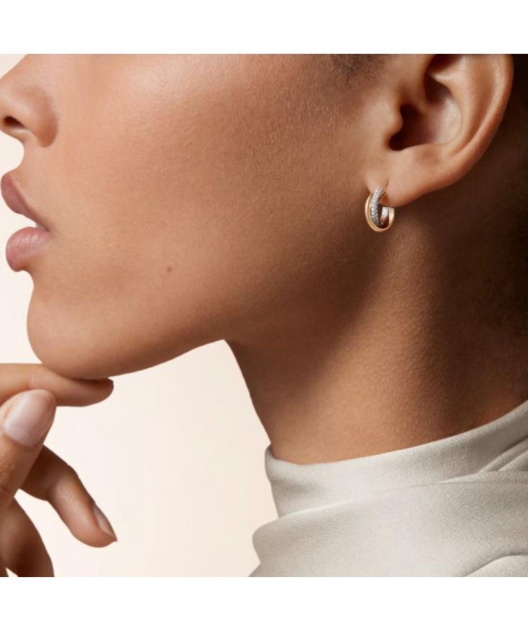 CARTIER Мульти серьги из желтого золота, фото 3