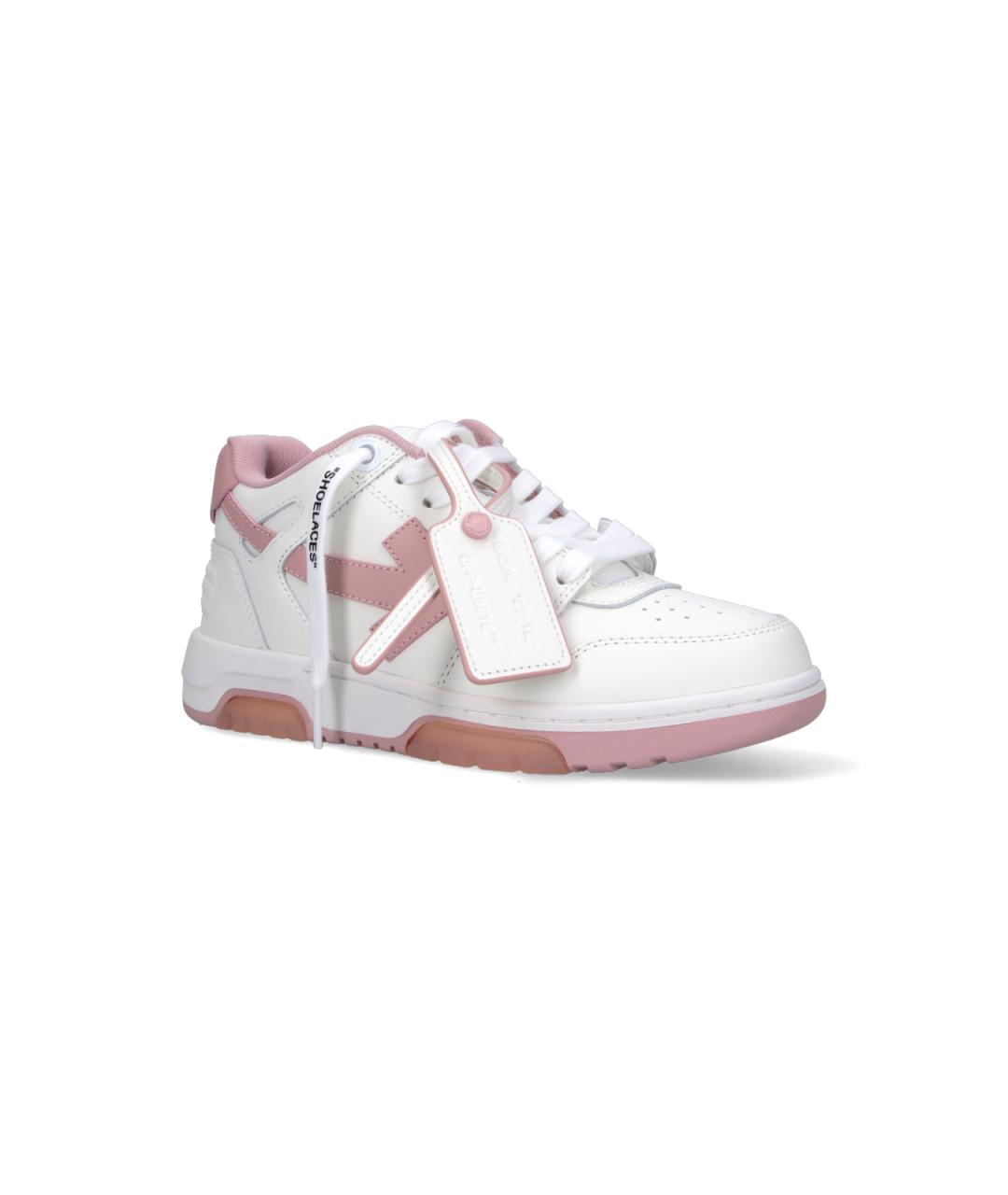 OFF-WHITE Мульти кожаные кроссовки, фото 2