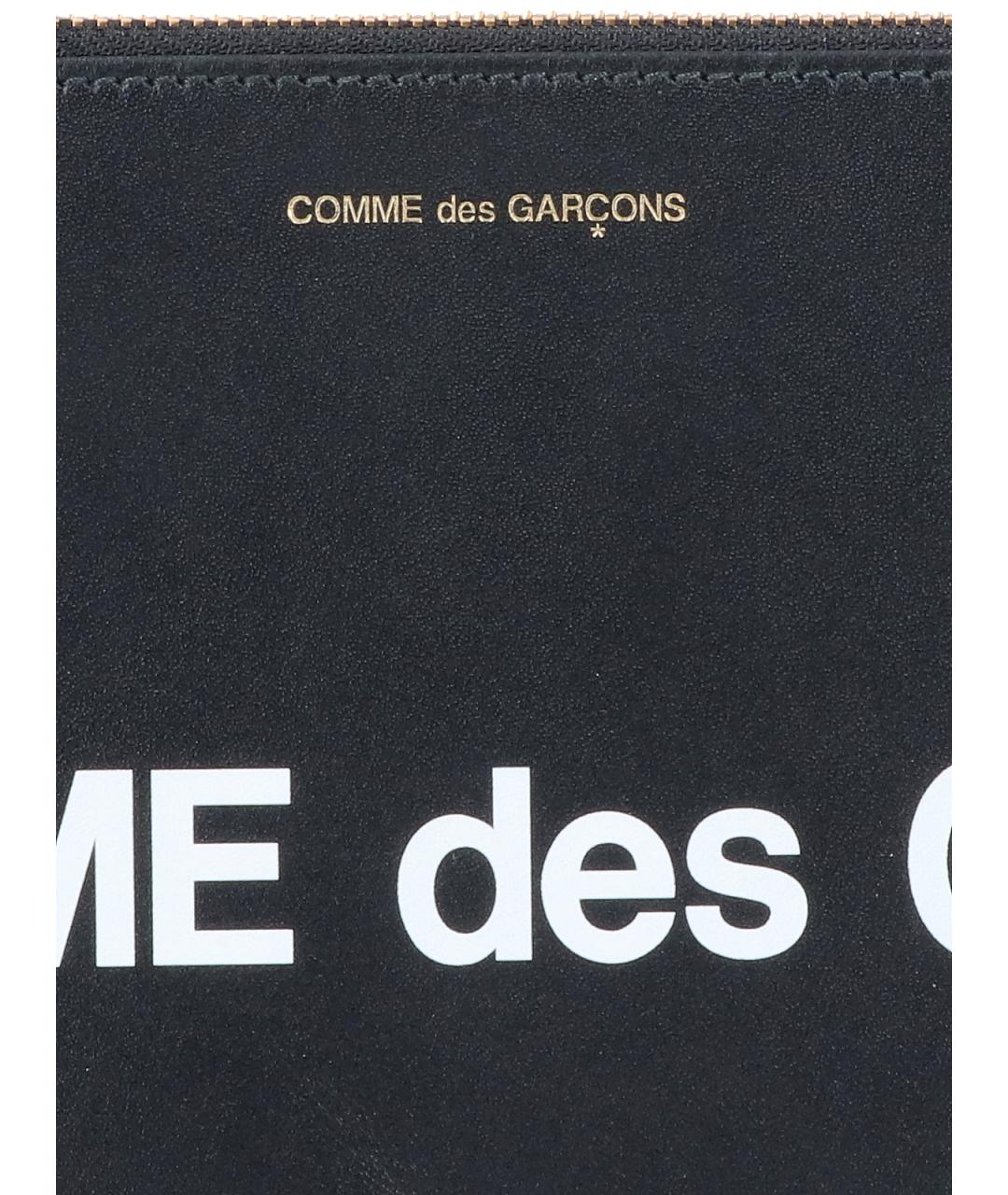 COMME DES GARÇONS WALLET Черный кожаный кошелек, фото 4