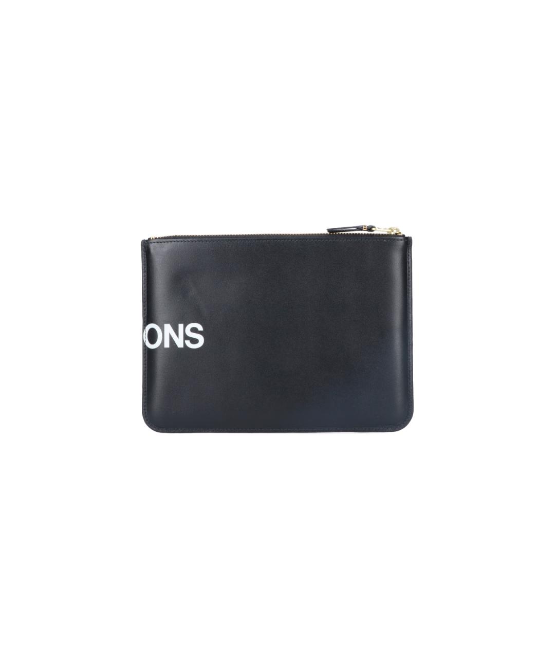 COMME DES GARÇONS WALLET Черный кожаный кошелек, фото 3