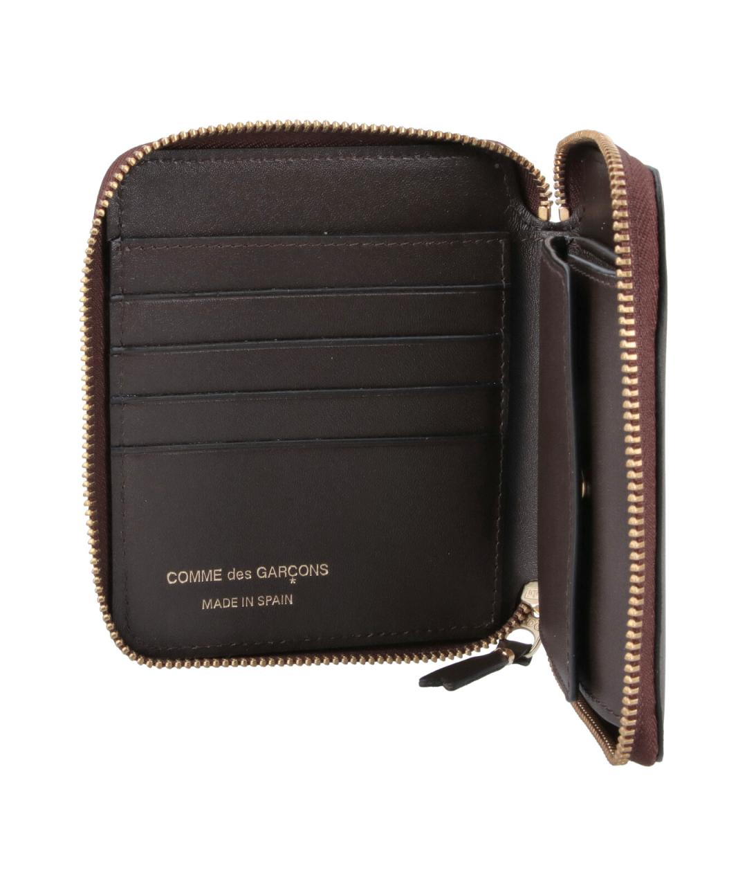 COMME DES GARÇONS WALLET Коричневый кошелек, фото 5