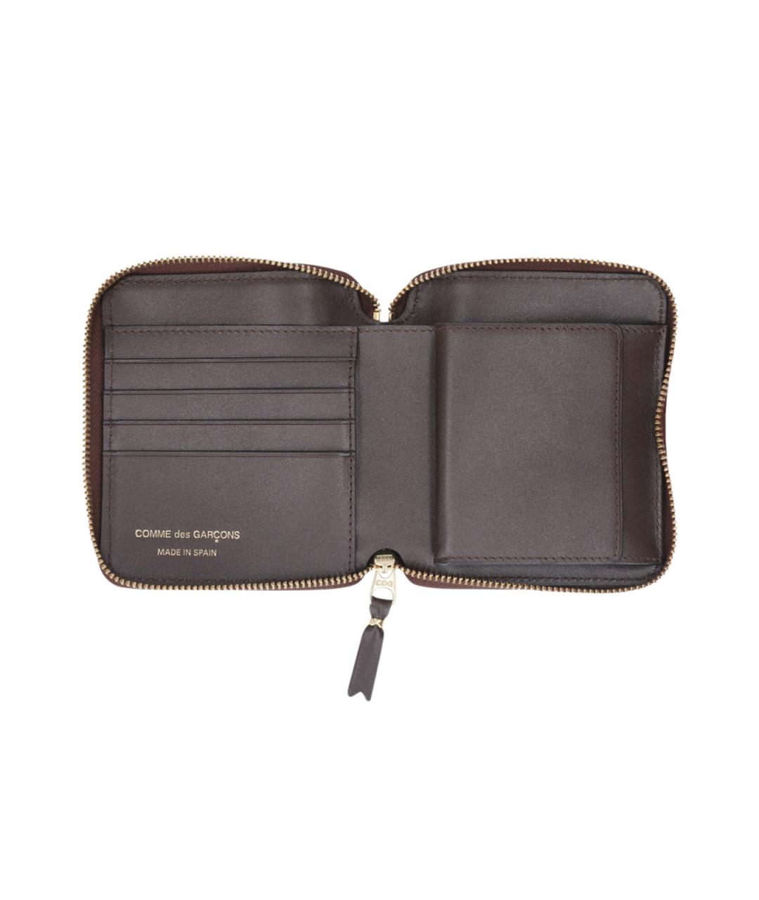 COMME DES GARÇONS WALLET Коричневый кошелек, фото 2