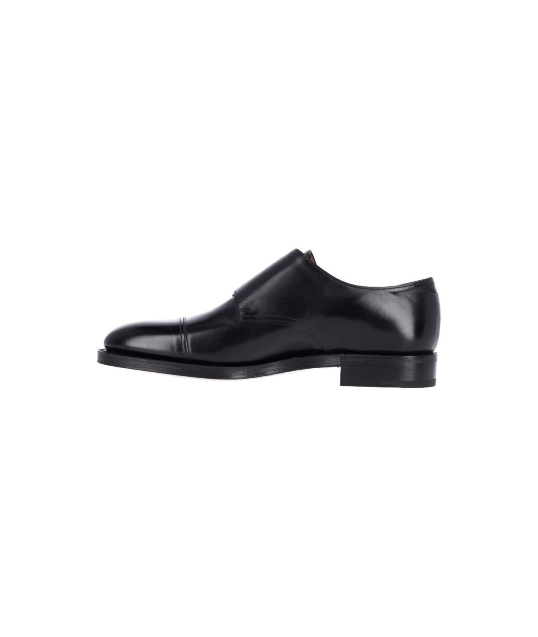 JOHN LOBB Черные кожаные туфли, фото 3