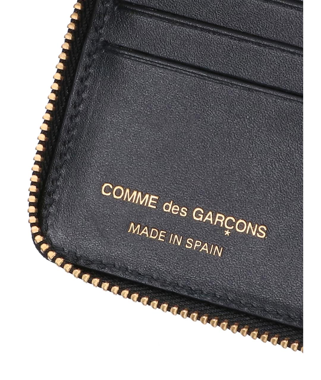 COMME DES GARÇONS WALLET Черный кошелек, фото 4
