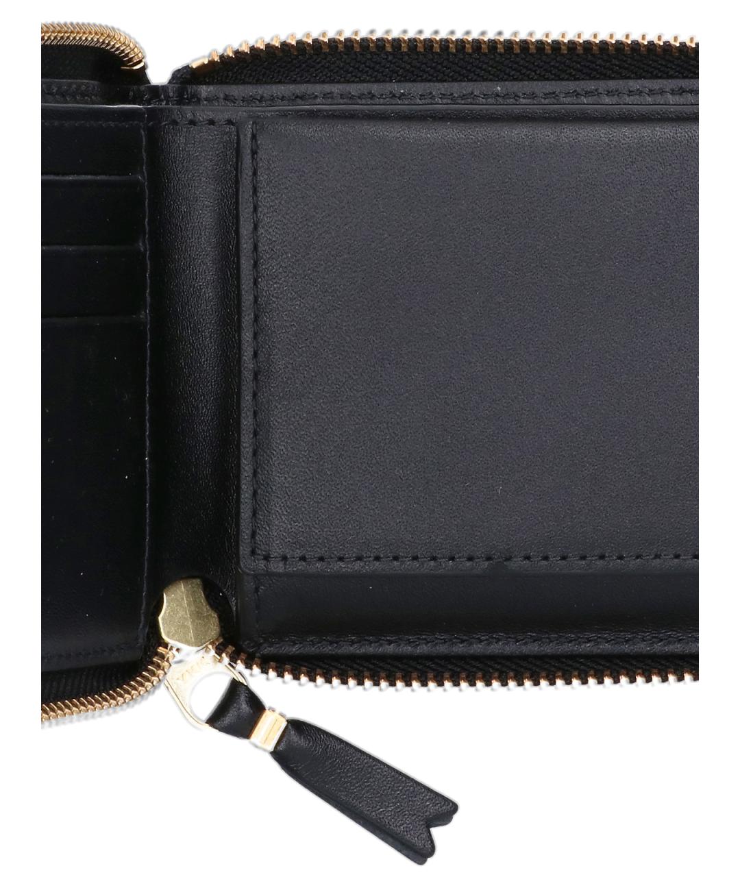 COMME DES GARÇONS WALLET Черный кошелек, фото 5