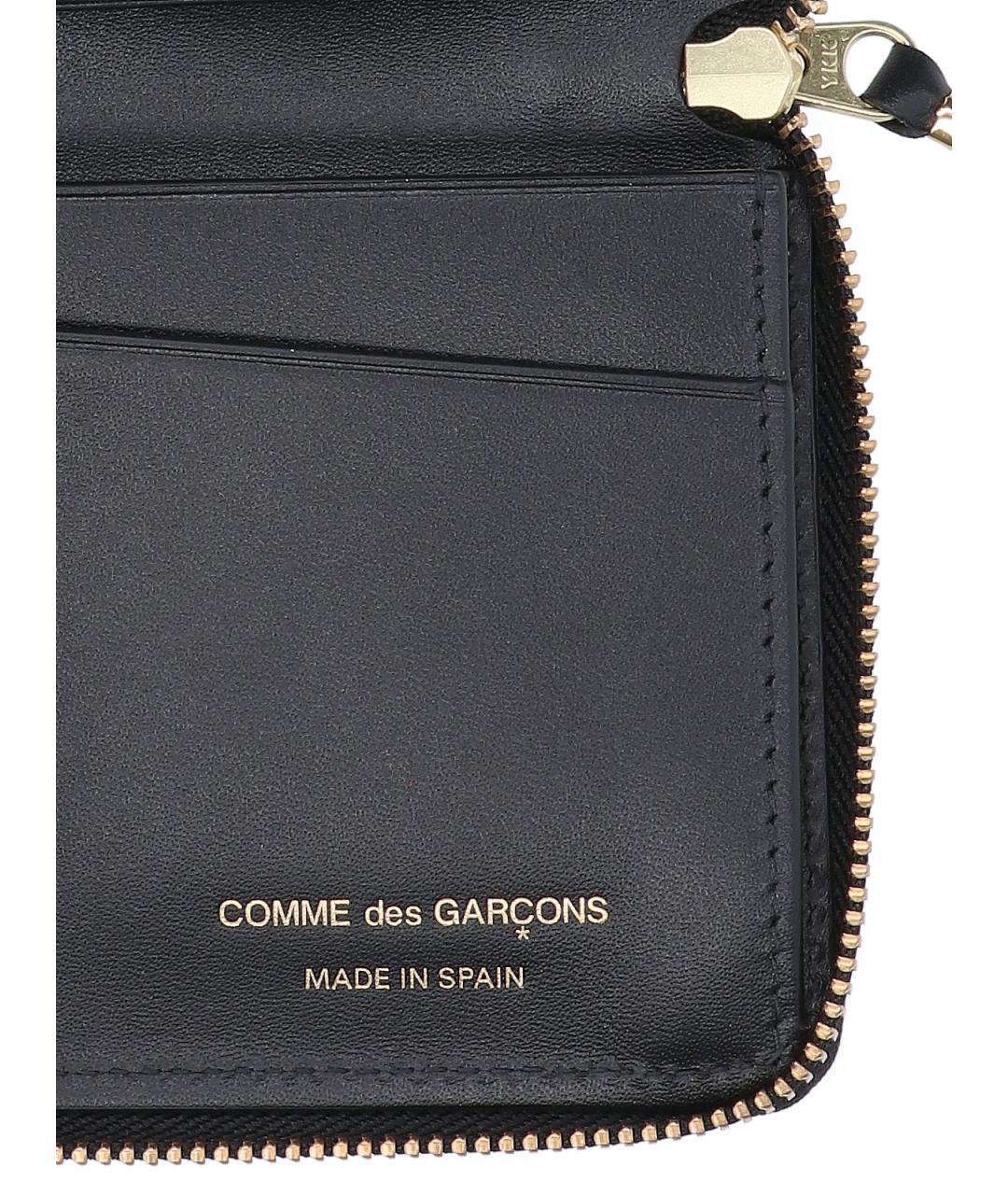 COMME DES GARÇONS WALLET Черный кошелек, фото 5