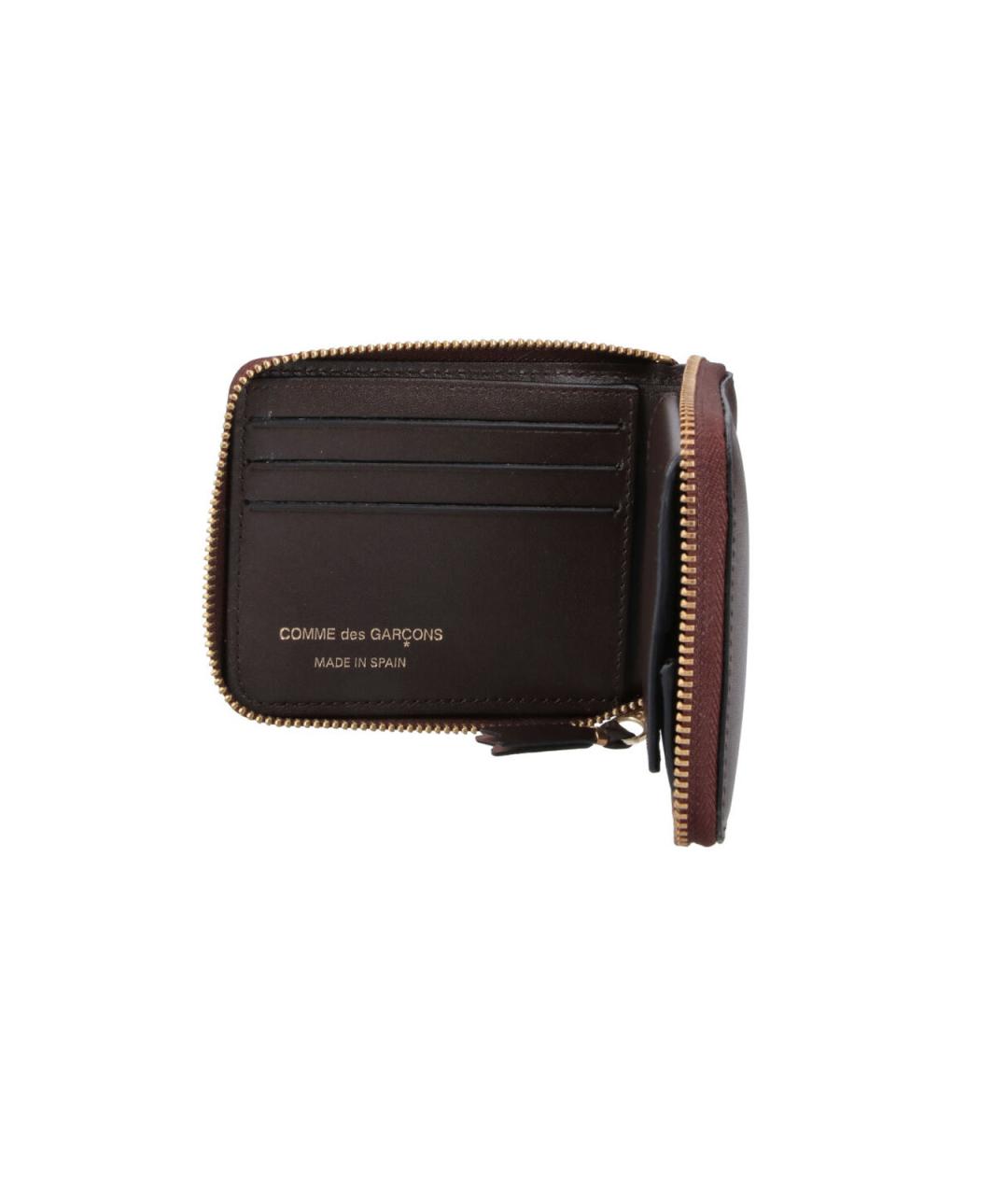 COMME DES GARÇONS WALLET Коричневый кошелек, фото 4