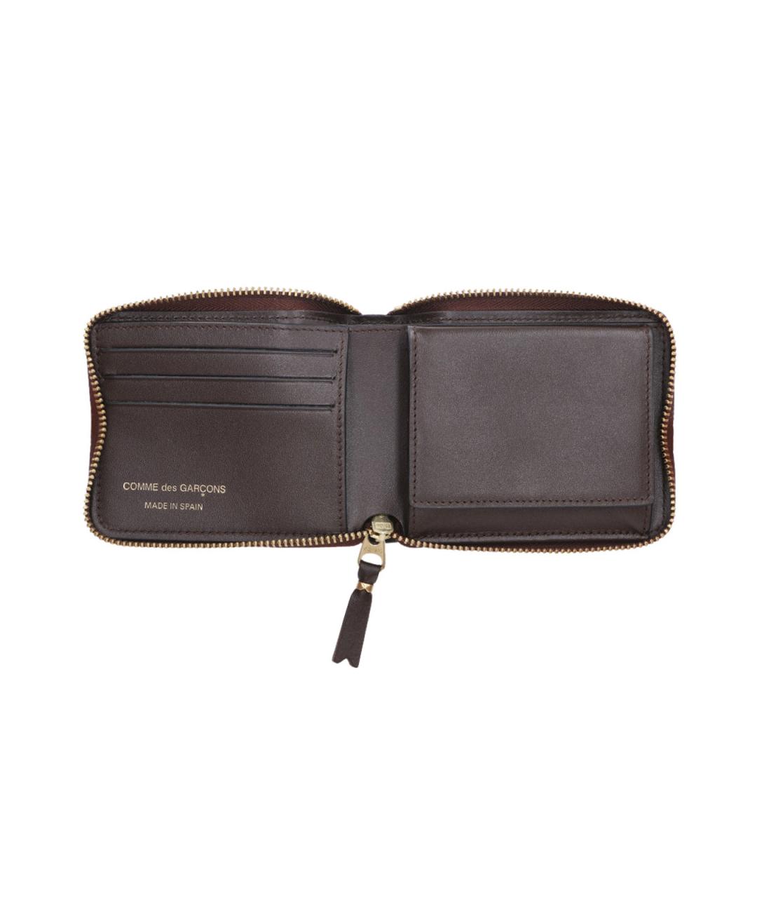 COMME DES GARÇONS WALLET Коричневый кошелек, фото 2