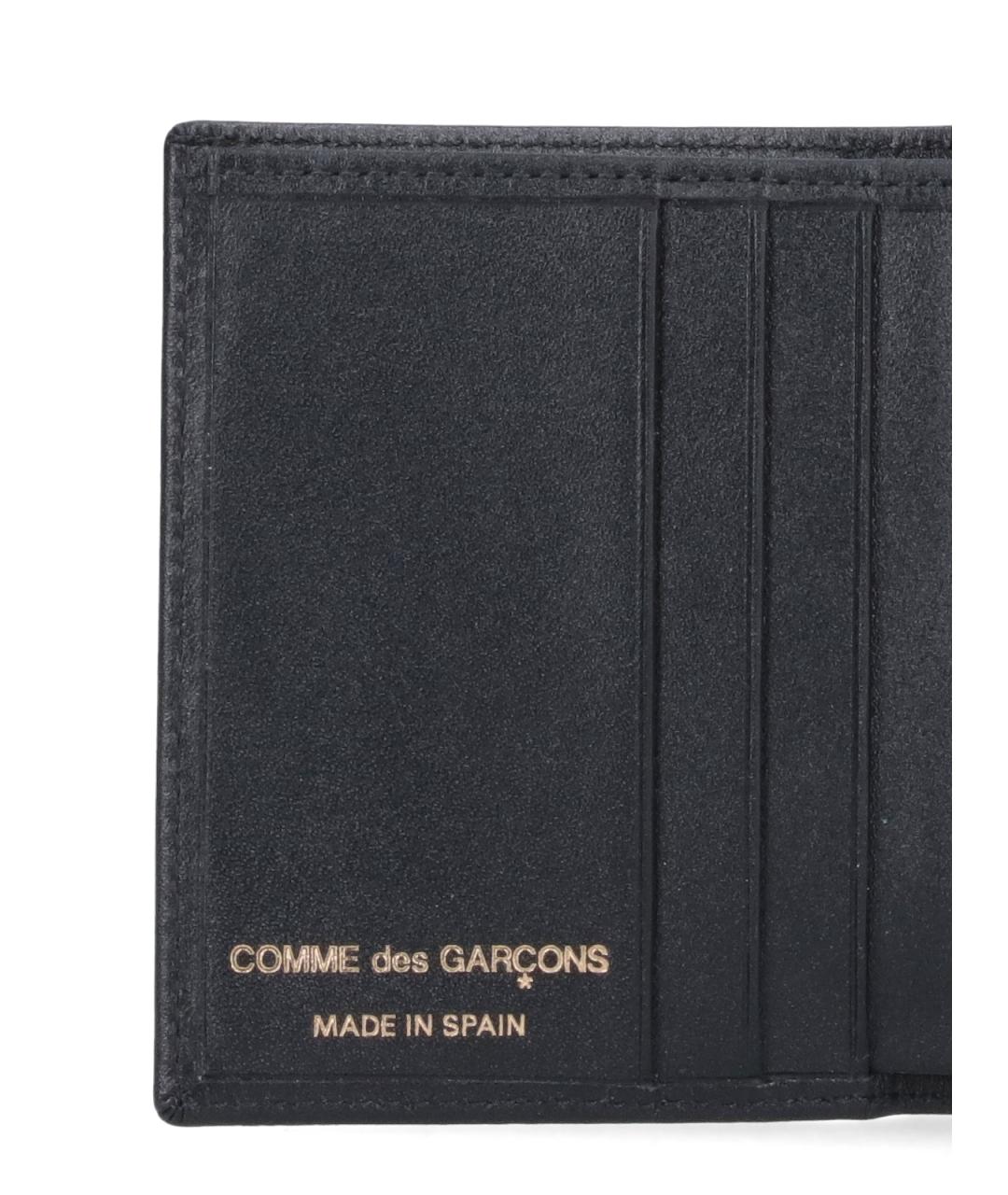 COMME DES GARÇONS WALLET Черный кошелек, фото 4