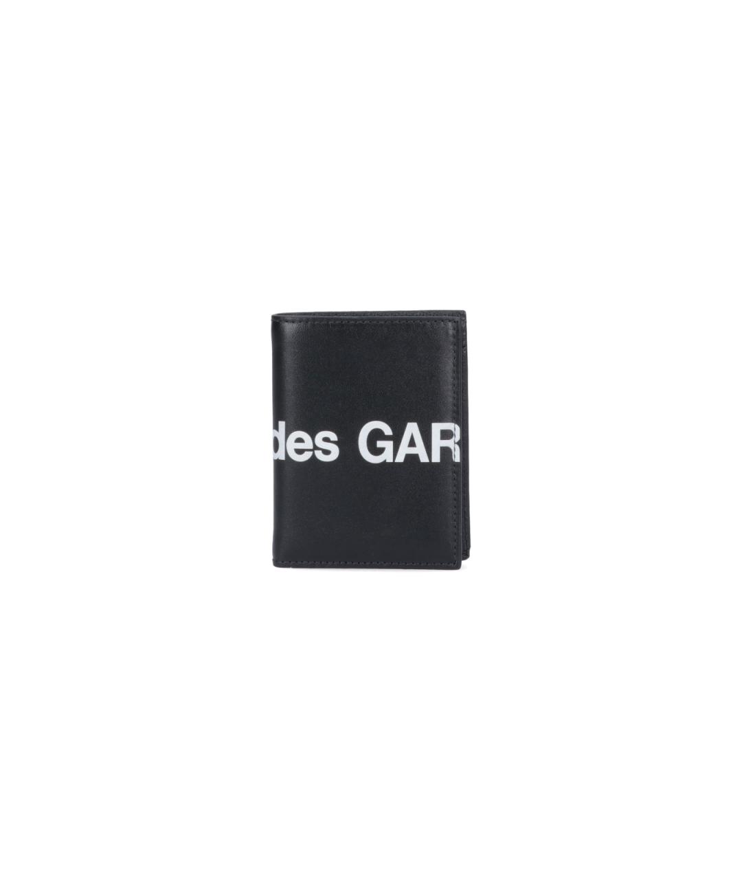 COMME DES GARÇONS WALLET Черный кожаный кошелек, фото 1