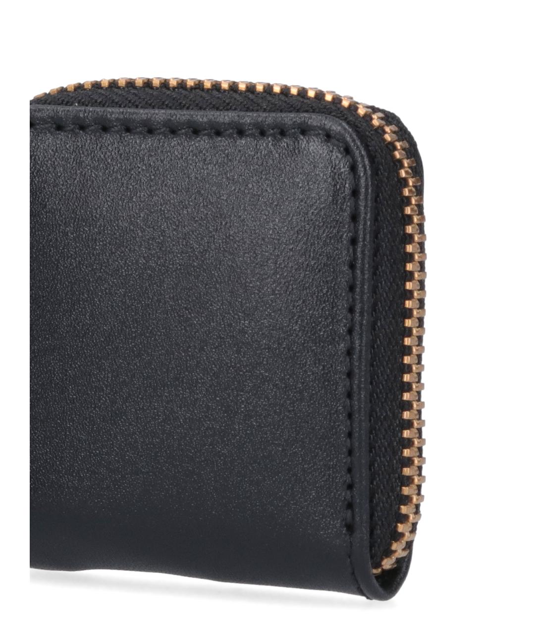 COMME DES GARÇONS WALLET Черный кошелек, фото 5