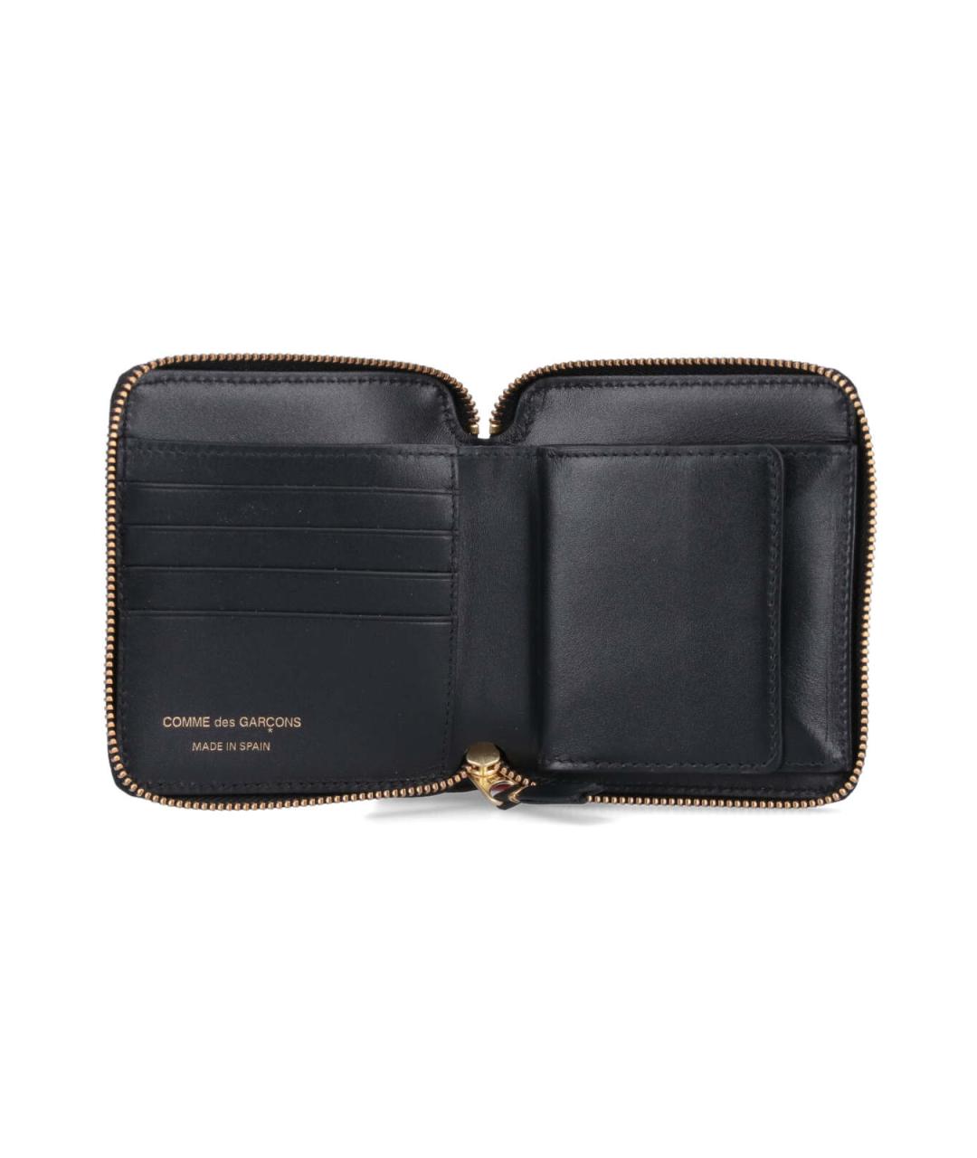COMME DES GARÇONS WALLET Черный кошелек, фото 2