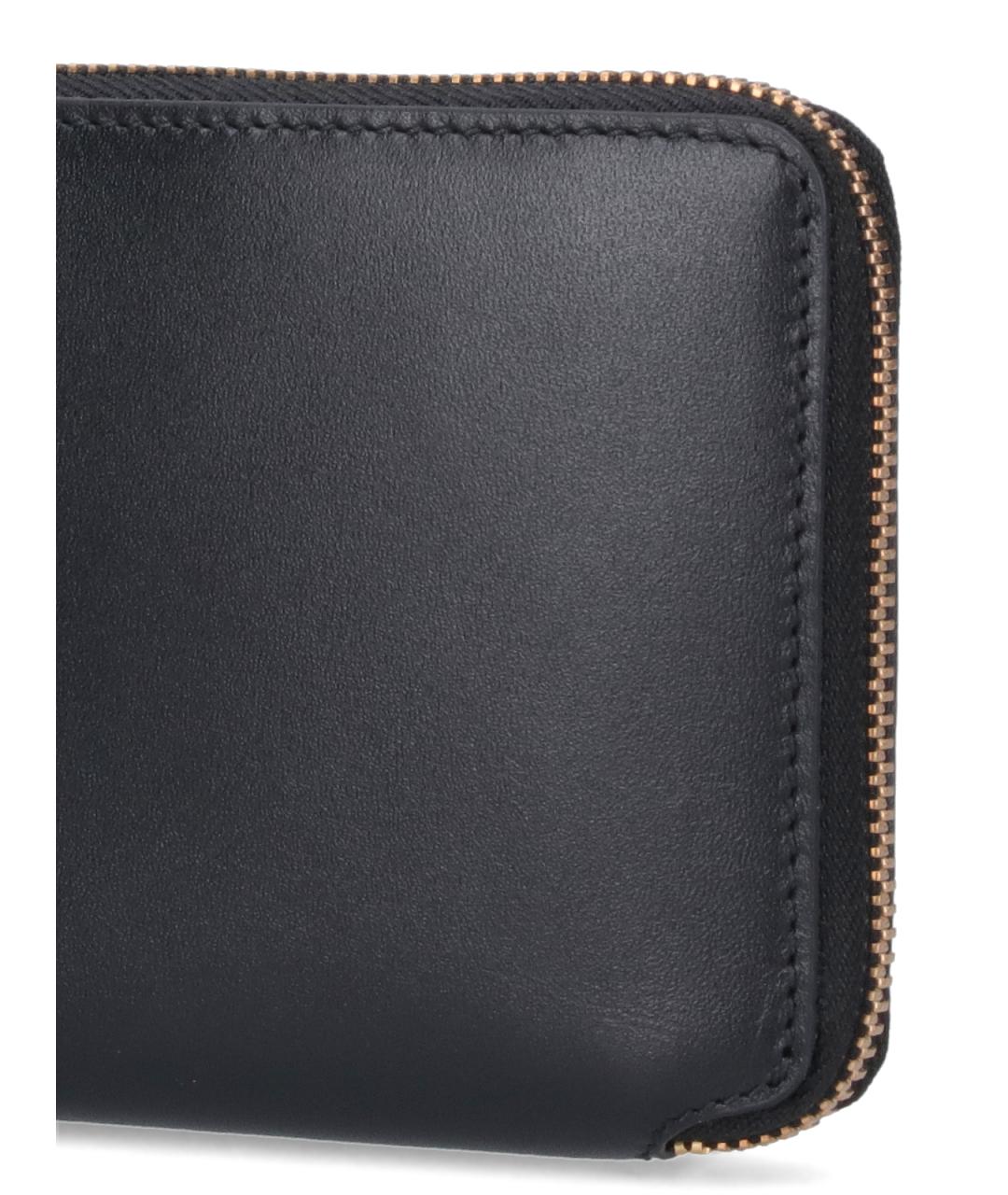 COMME DES GARÇONS WALLET Черный кошелек, фото 5