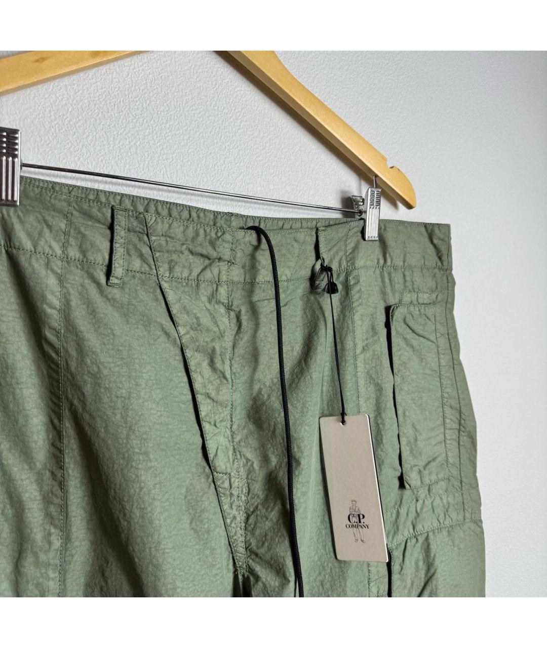 CP COMPANY Зеленые классические брюки, фото 5