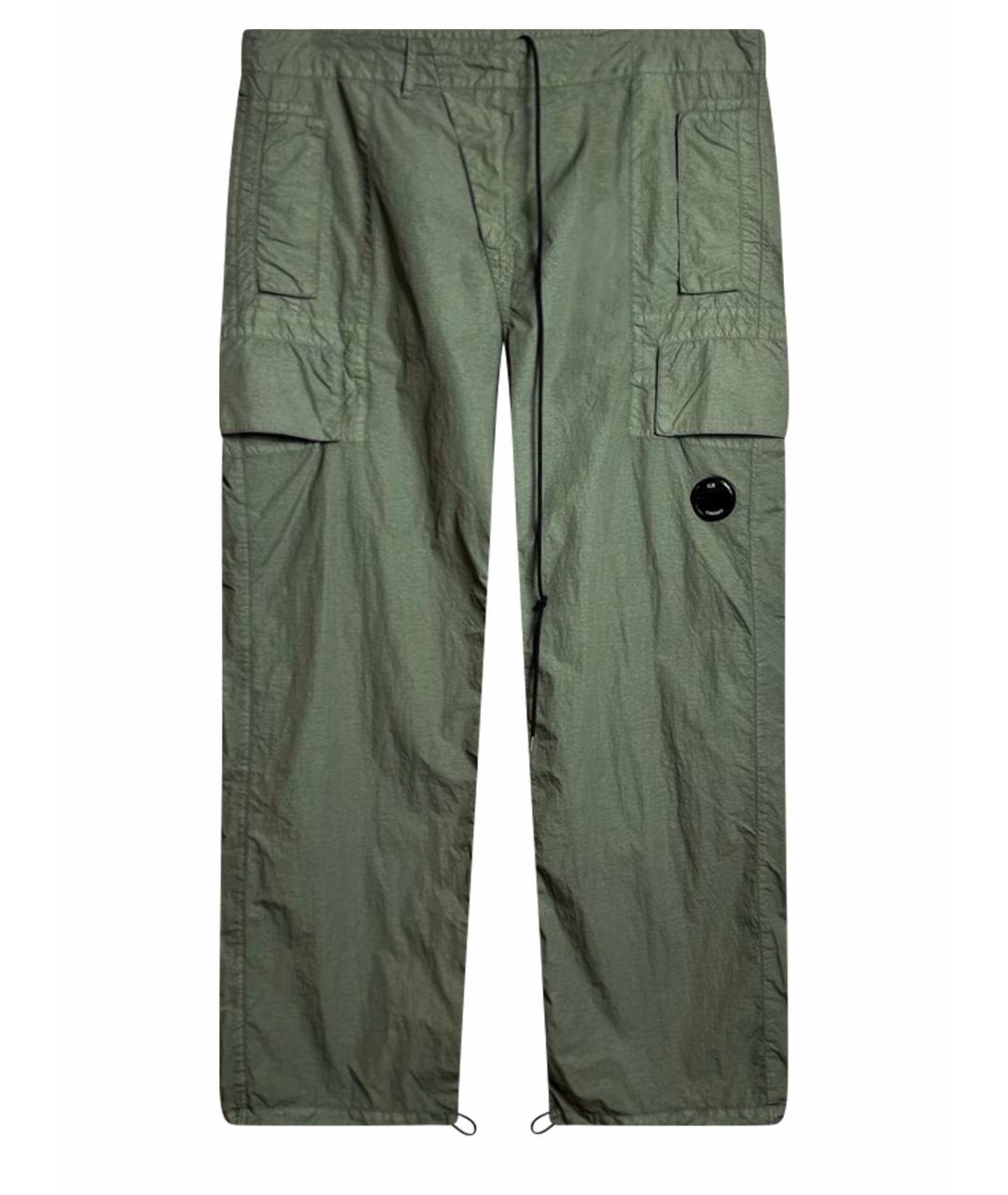 CP COMPANY Зеленые классические брюки, фото 1