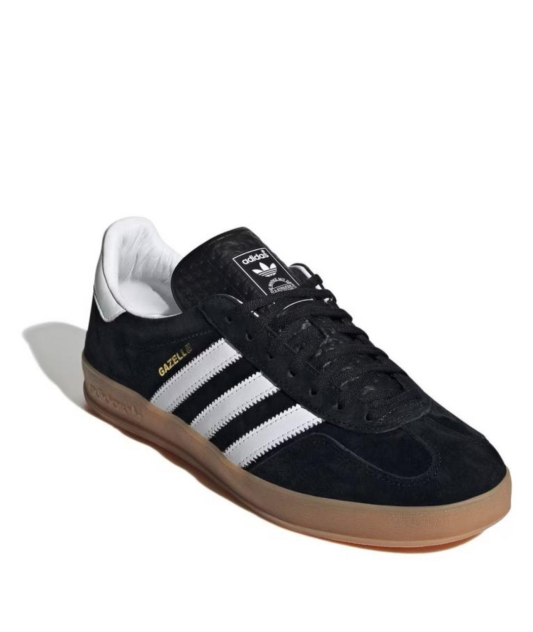 ADIDAS Черные замшевые кеды, фото 9