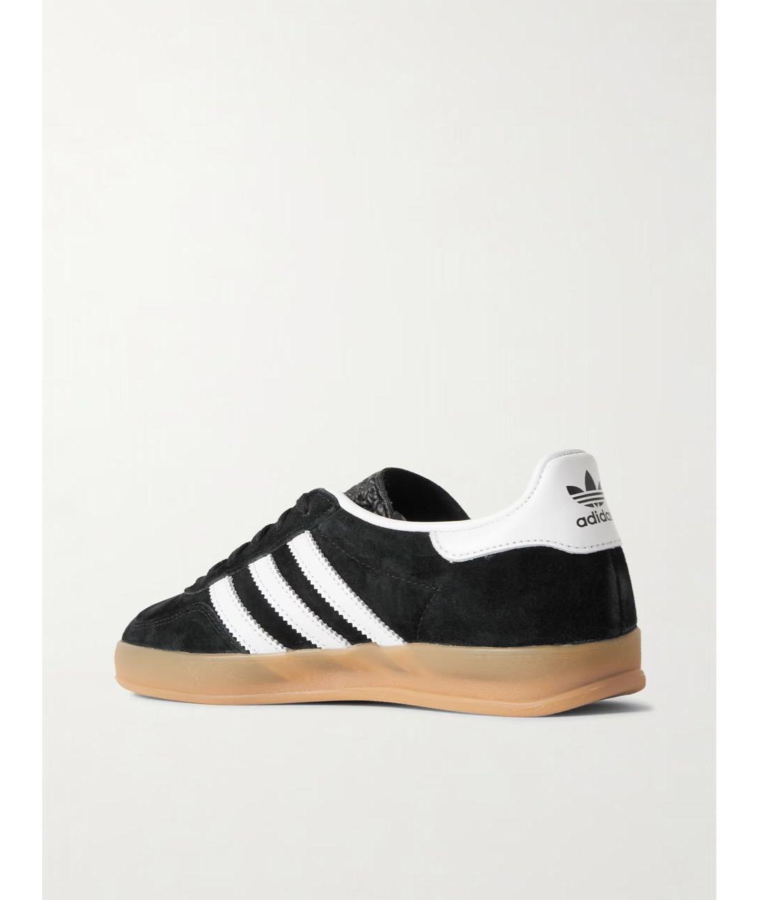 ADIDAS Черные замшевые кеды, фото 8