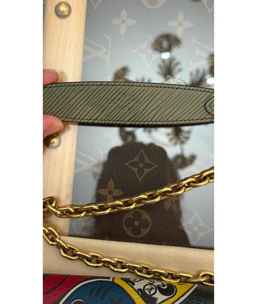 LOUIS VUITTON Мульти кожаная сумка через плечо, фото 5