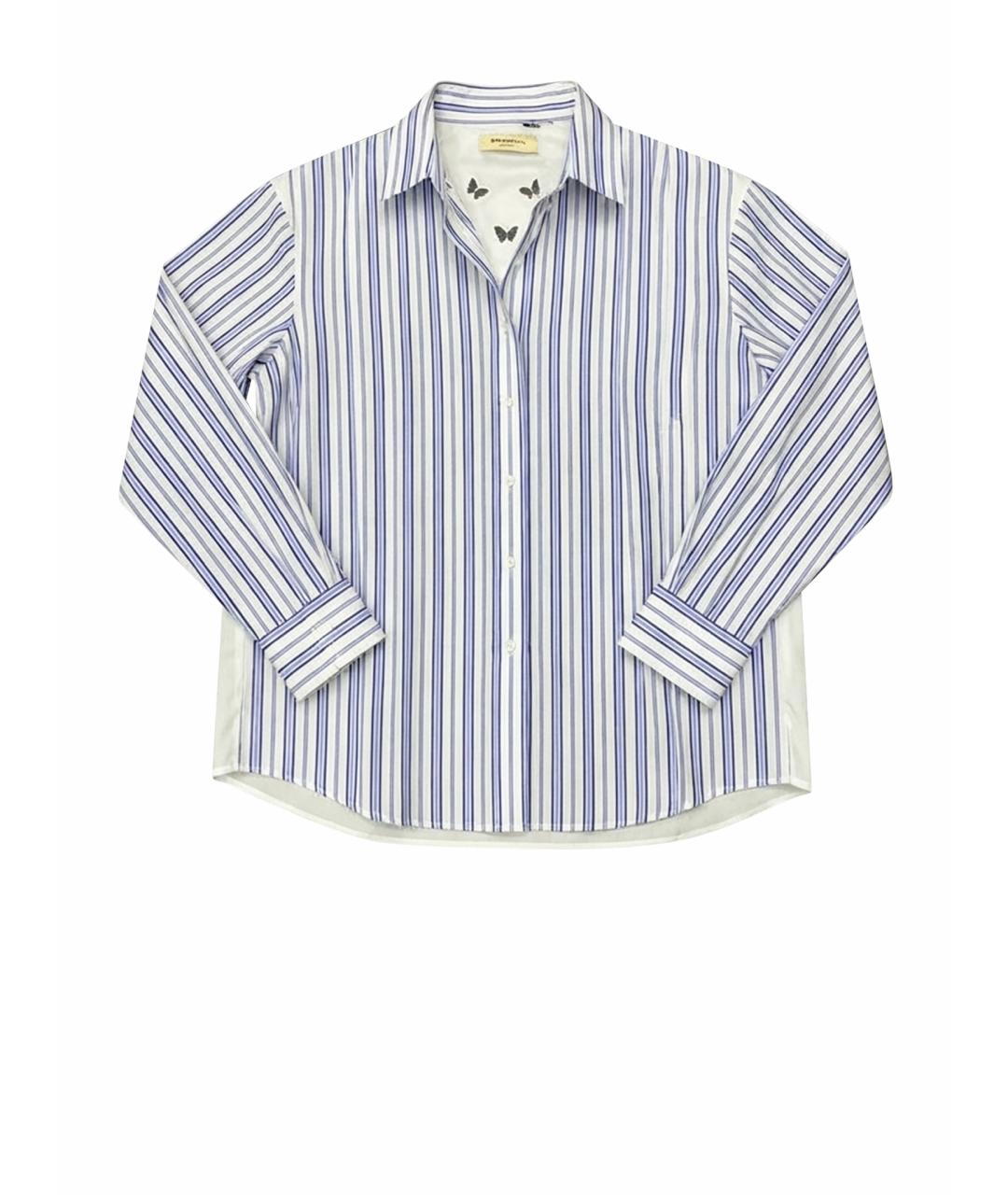 'S MAX MARA Мульти хлопковая рубашка, фото 1