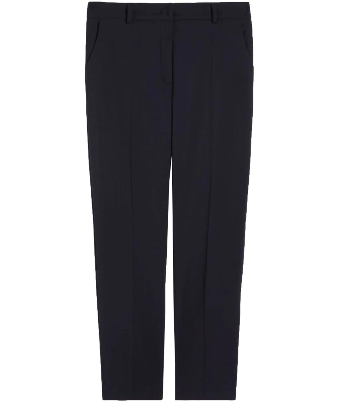 WEEKEND MAX MARA Синие прямые брюки, фото 1