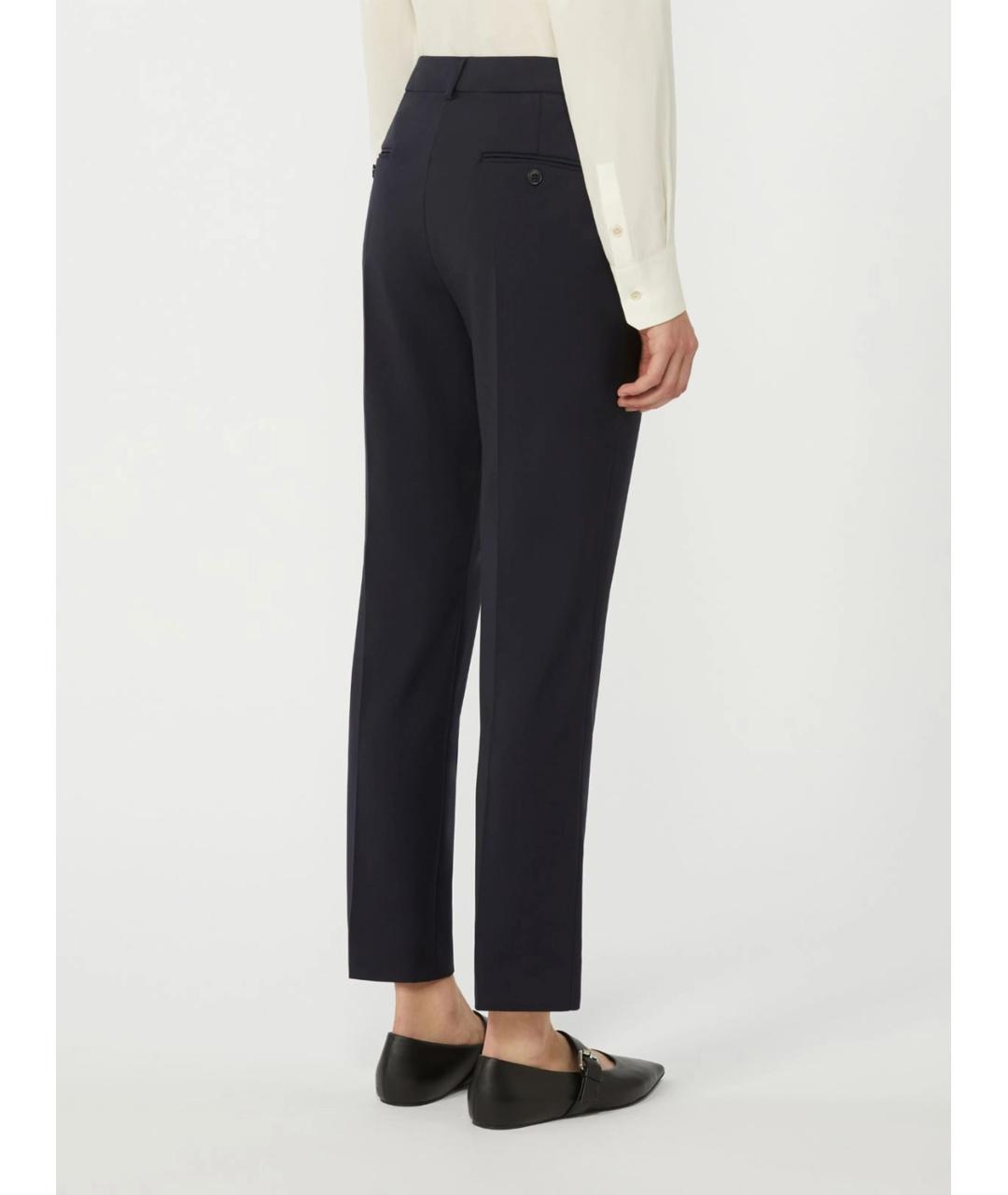 WEEKEND MAX MARA Синие прямые брюки, фото 5