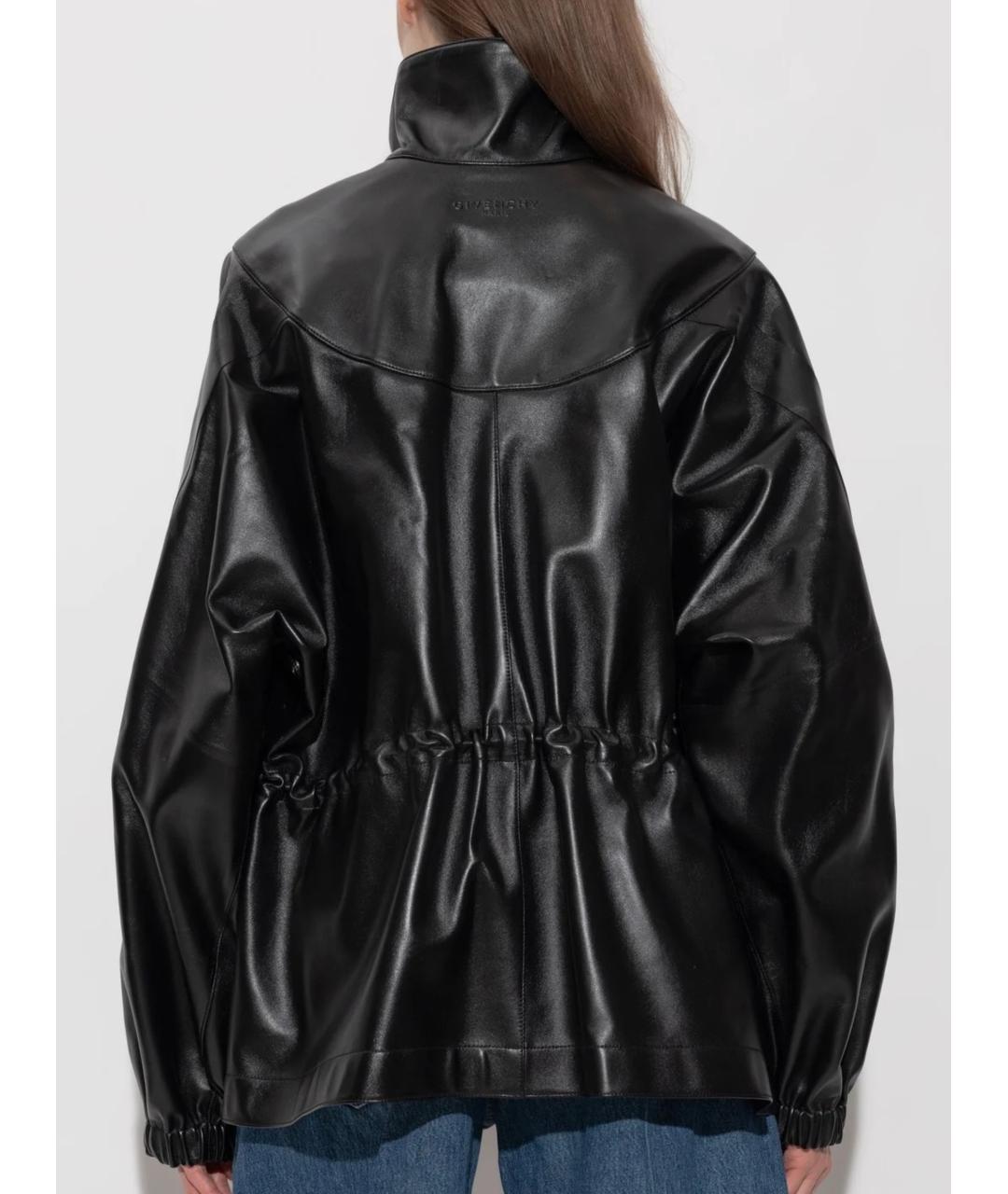 GIVENCHY Черная кожаная куртка, фото 3